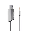 Savio TR-16 Bluetooth 5.3 siųstuvas AUX adapteris su laisvų rankų funkcija, Google Assistant/Siri