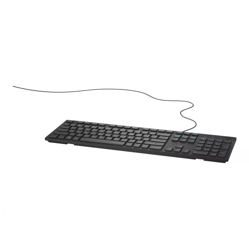 Pilno dydžio laidinė klaviatūra Dell KB216 – QWERTY Nordic išdėstymas, juoda, USB