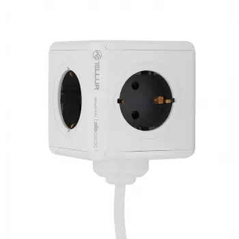 Ilgintuvas Tellur Power Cube Extended 4 kištukiniai lizdai 2 USB prievadai