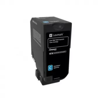 Lexmark 74C2HCE Toner-kit Cyan Return Program Corporate – 12 000 puslapių