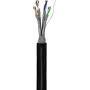 GoobayCat.7 Raw Cable Outdoor Network Cable, S/FTP (PiMF), juoda (52769)