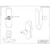 Dvigubos lizdo rankena RAM Mounts RAM-D-201U