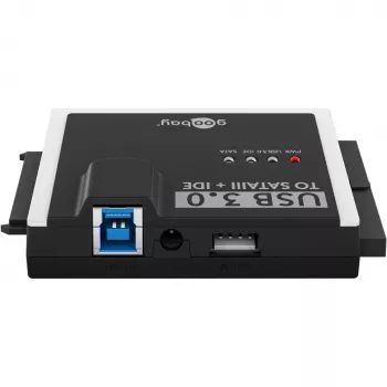Išorinis HDD/SSD adapteris WENTRONIC USB 3.0 – Goobay 72013 (IDE/SATA palaikymas)