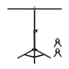 Puluz PU3054B foninis stovas, reguliuojamas aukštis 67 cm, fotostudijai