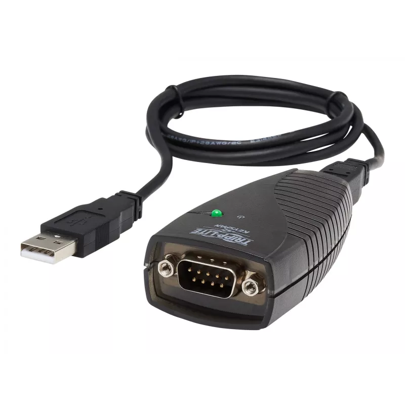 Tripp Lite USA-19HS Keyspan USB-Serial adapteris - USB-A jungtis prie DB9 RS232 kištuko - 0,91 m - TAA (USA-19HS)
