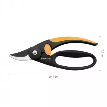 Sodinimo žirklės Fiskars 111440 Bypass Black — Fiskars 1001534 (Genėjimo žirklės, Bypass, Juodos)