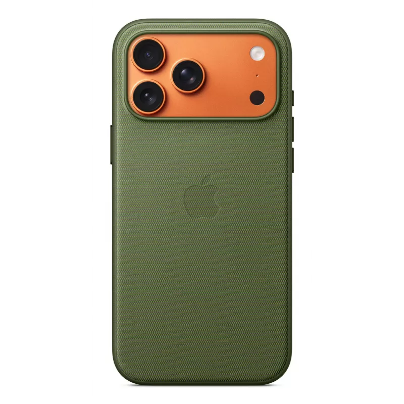 Apple iPhone 17 Pro Max TechWoven dėklas su MagSafe žalias