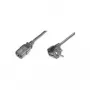 Maitinimo laidas Cable Company AK 522 5m Juodas