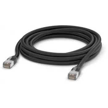 Tinklo kabelis Ubiquiti UACC-CABLE-PATCH-OUTDOOR-5M-BK RJ-45 Cat5e 5m Juodas
