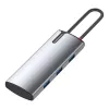 USB-C šakotuvas Tellur TLL321061 su PD 3.0 100W, HDMI išvestimi ir 3× USB 3.0 prievadais