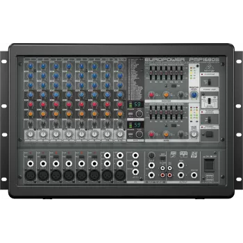Behringer PMP1680S garso maišytuvas 10 kanalų 10–200000 Hz juodas