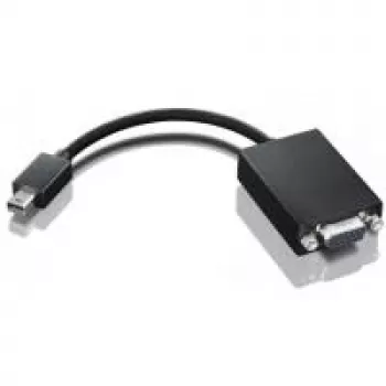 Lenovo 03X6402 vaizdo kabelio adapteris 0,172 m mini-DisplayPort VGA juodas