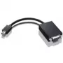 Lenovo 03X6402 vaizdo kabelio adapteris 0,172 m mini-DisplayPort VGA juodas