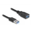 USB laidas DeLOCK 90367 0.6 m USB A juodas