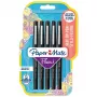 Feltinukai Papermate Flair Original Medium Black 5 vnt.