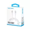 Vention USB 3.2 5A 10Gbps 1m WH USB-C į C laidas