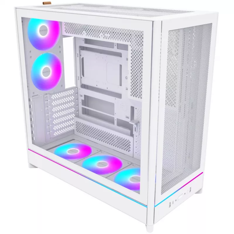 PC korpusas Montech HS01 PRO Midi Tower Baltas