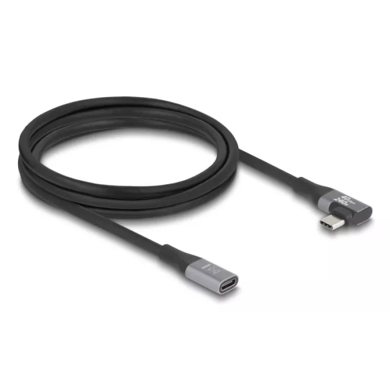 USB laidas DeLOCK 81148 2m USB-C juodas 20 Gbit/s