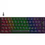 Mechaninė žaidimų klaviatūra Speedlink ATMOS RGB — kompaktiškas išdėstymas, RGB apšvietimas