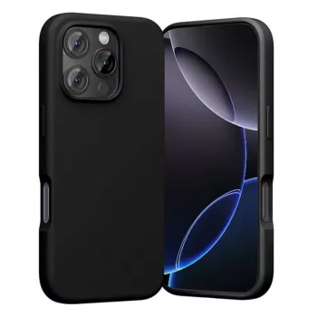 Vention KUHB0-30 dėklas iPhone 16 Pro MagSafe, juodas, plonas apsauginis dangtelis