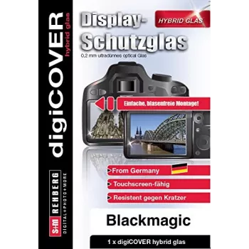 Apsauginis stiklas digiCOVER Hybrid Glass, skirtas Fujifilm X-F10 — atsparus įbrėžimams, itin skaidrus