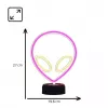 Stalinė lempa MANTA SNL86PK Style Neon Lights UFO Pink – dekoratyvinė neoninė rožinė lempa