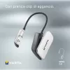 Varta 16618 – Segtuvinis žibintuvėlis, juodas-sidabrinis, LED, 9 lm