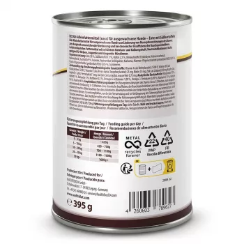 WOLFSBLUT VetLine Gastrointestinal Duck šlapias šunų ėdalas 395g