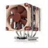 Aušintuvas Noctua NH-D9 TR5-SP6 4U — 92 mm dviejų ventiliatorių procesoriaus aušintuvas sTR5, aliuminio briaunos, varinis pagrindas, 2500 RPM