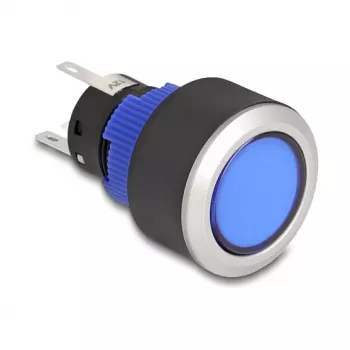 Mygtukas DELOCK 22049 22 mm, 5 litavimo gnybtai, montavimas į skydelį