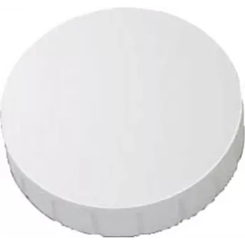 MAUL HEBEL Solidmagnet, lipnioji jėga: 0,8 kg, baltas apvalus magnetas: skersmuo 32 x (A)8,5 mm, pagamintas iš nedūžtančios medžiagos (61632-02)