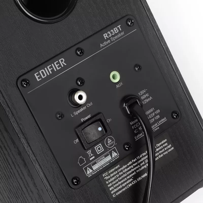 Edifier R33BT garsiakalbis juodas, laidinis ir belaidis, 10 W