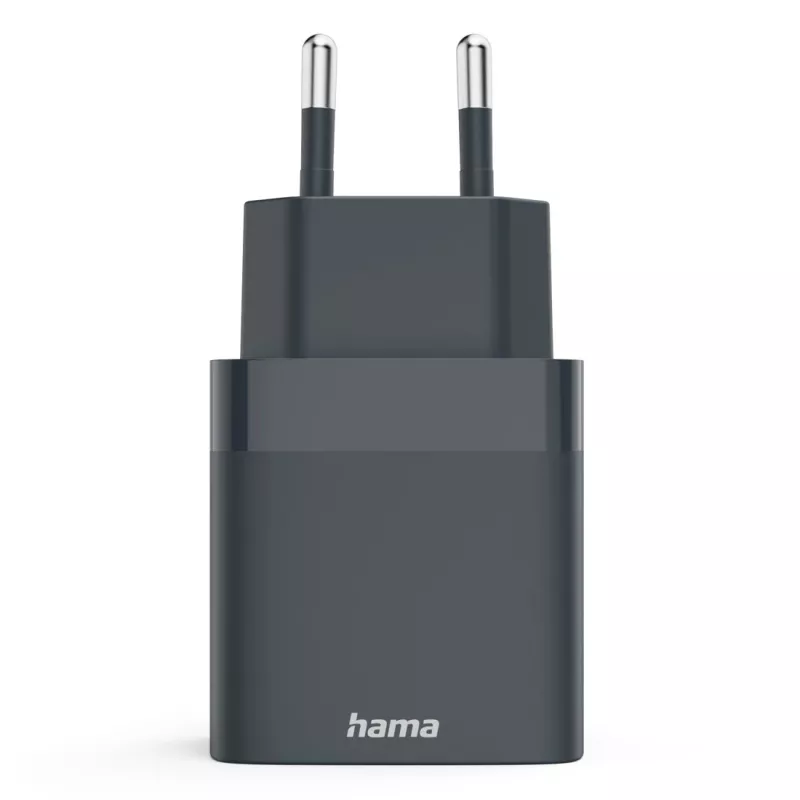Hama 00086442 mobiliojo įrenginio kroviklis Smartphone pilkas AC Greitasis krovimas Vidaus
