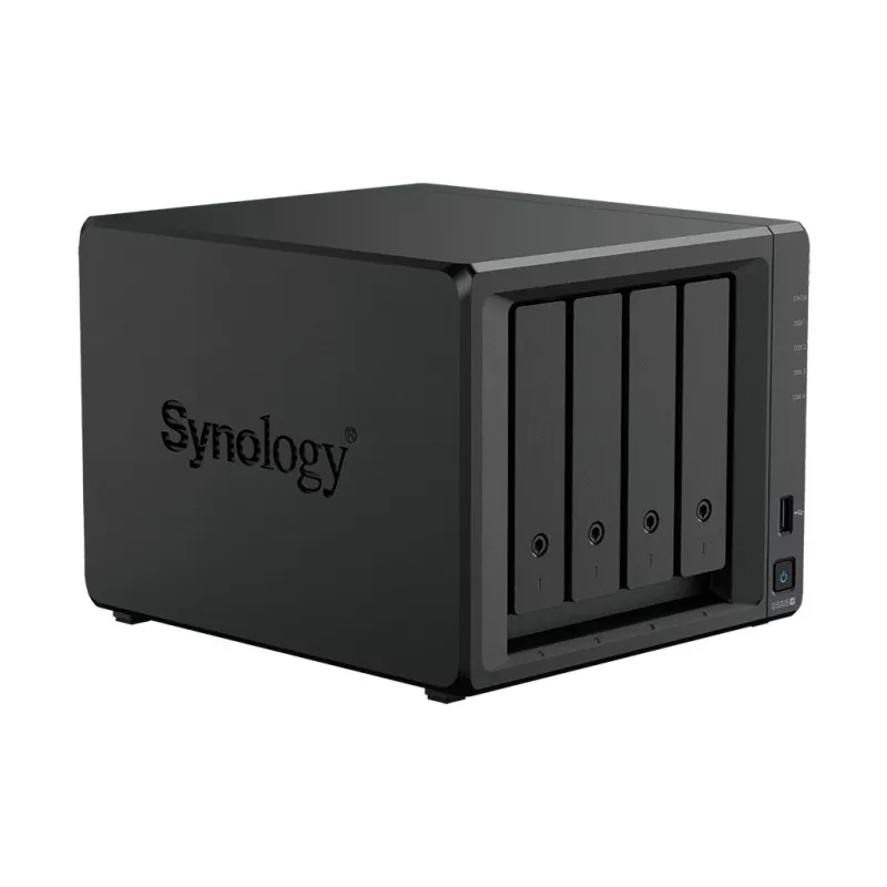 Synology DiskStation DS925+ NAS / saugojimo serveris Ryzen Embedded V1500B 4 GB DDR4 0 TB Juoda