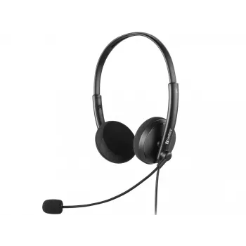 Sandberg MiniJack Office Headset Saver laidinis ausinių komplektas