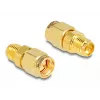 DeLOCK adapter RP-SMA lizdas į SMA kištuką 9 mm skersmuo 18 mm plotis