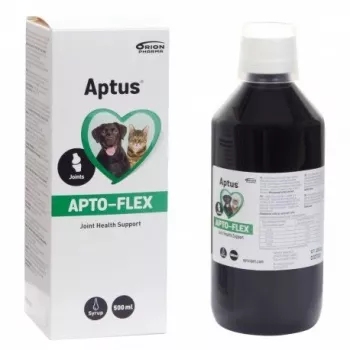 Skystas sąnarių papildas šunims ir katėms Aptus Apto-flex 500 ml, be konservantų