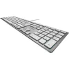 CHERRY KC 6000 SLIM FOR MAC klaviatūra, laidinė, USB, QWERTZ, vokiškas išdėstymas, sidabrinė