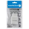 everActive SC-300 mobiliųjų įrenginių kroviklis (3x USB, 3,4A), baltas