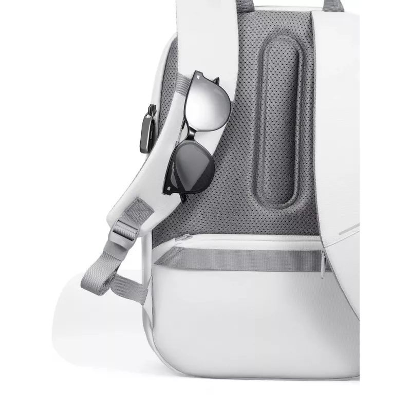 XD Design Bobby Edge P706.2503 apsauginė kuprinė nuo vagysčių, balta