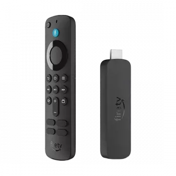 Amazon Fire TV Stick 4K – srautinio turinio grotuvas, Fire OS, 8 GB, 4K UHD, Dolby Vision, HDR10+, HDMI 2.1, Bluetooth 5.2, Wi‑Fi
