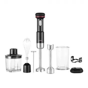 Panardintuvinis blenderis GASTROBACK Cordless Design 5-in-1 — 180 W, 0,5 L dubuo, belaidis, nerūdijančio plieno peiliai