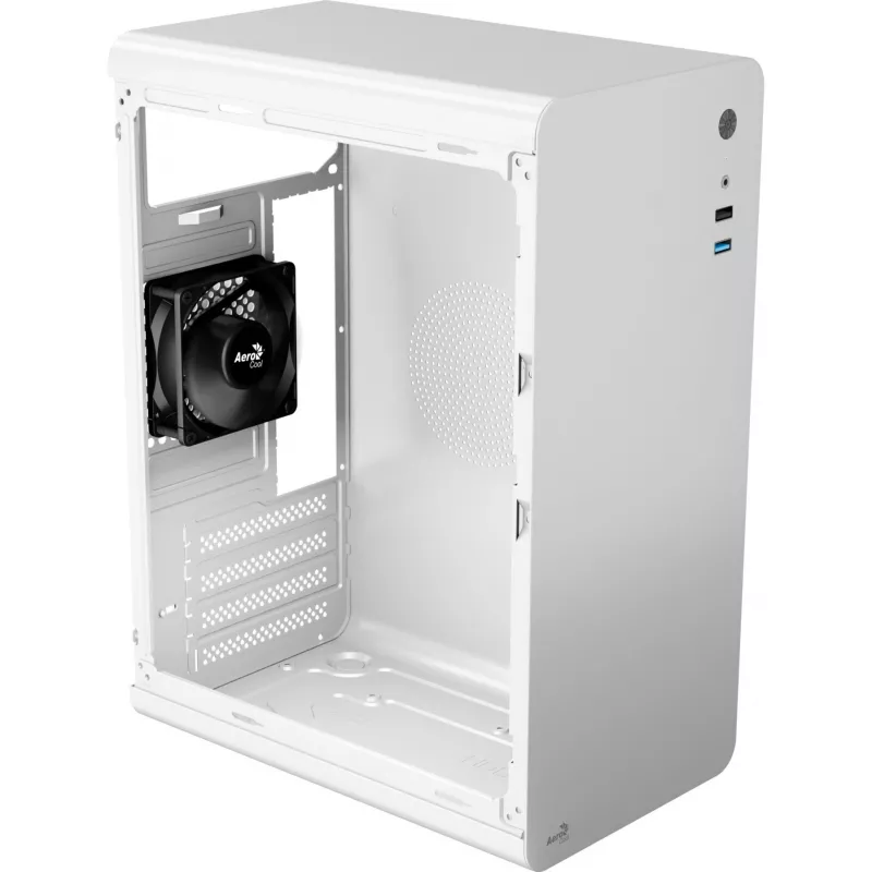 Korpusas kompiuteriui Aerocool CS110 Mini Tower Baltas