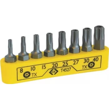 C.K Tools T4527 Rankinis atsuktuvų rinkinys (TX tamperproof)