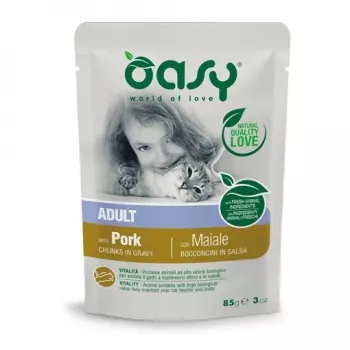 Oasy gabaliukai padaže Suaugusiems KIAULIENA 85 g