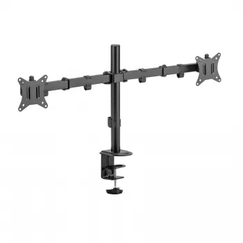 Sieninis monitoriaus laikiklis SBOX LCD-352/2-2, dvi rankos, 13–32 colių, 2×8 kg, VESA 100×100