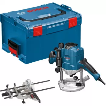 Bosch GOF 1250 CE juodai mėlyna 24000 RPM 1250 W