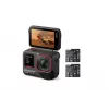 Veiksmo sporto kamera Insta360 Ace Pro 2 — 50 MP, 8K Ultra HD (7680×3272), 1/1,3 colio jutiklis, iki 240 kadrų/s, įmontuotas ekranas, Wi‑Fi, MicroSD, 177,7 g, juoda
