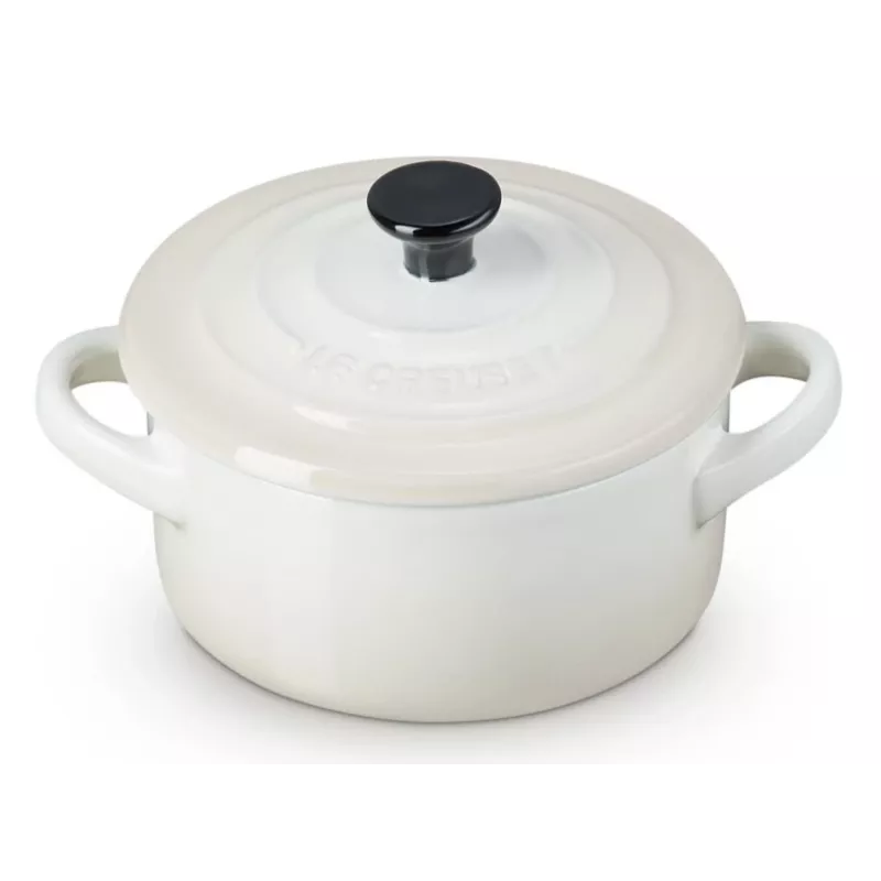 Le Creuset 71901107160100 Mini puodas, 0,25 L, Baltas