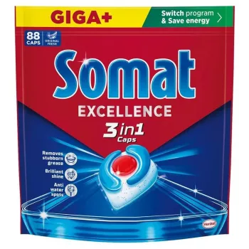 Somat 3-in-1 indaplovės kapsulės, 88 vnt.